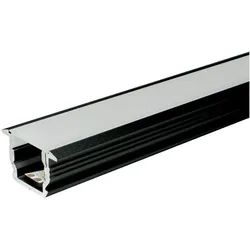 L&S, Profil + Stange, LED Einbauprofile Manila IV ohne Lichtblende