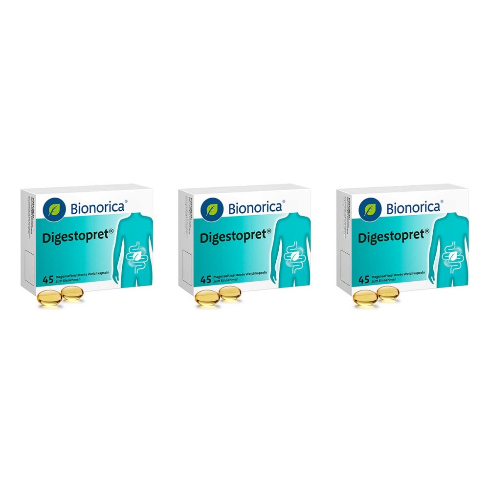 Bionorica SE Digestopret Magensaftresistente Weichkapseln 08106384