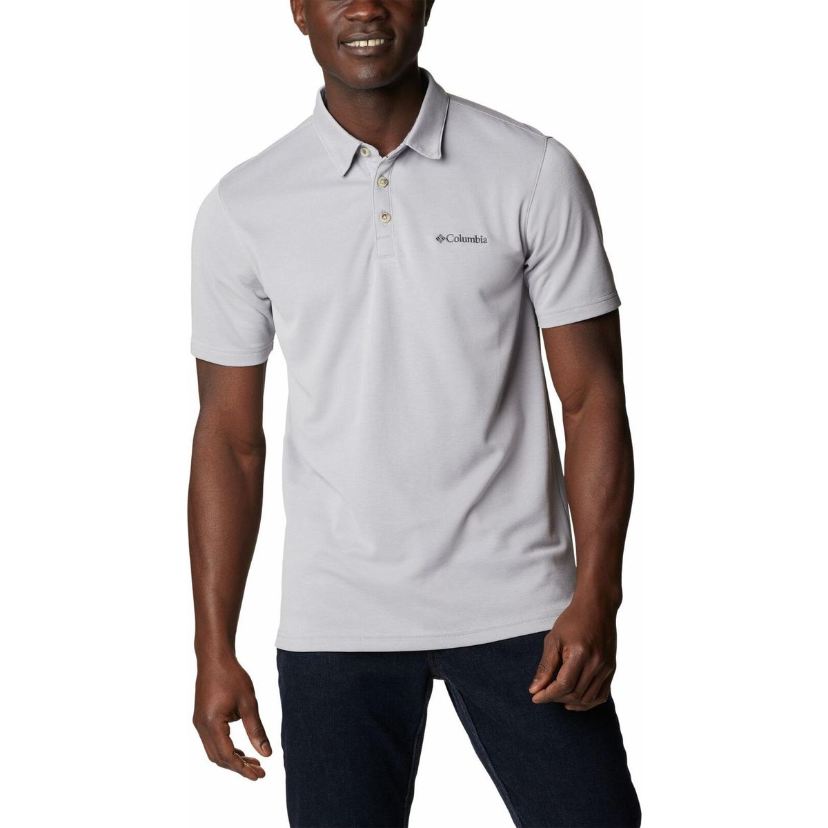 Columbia Nelson Point Polo columbia grey (039) S 177272-1772721-039-S