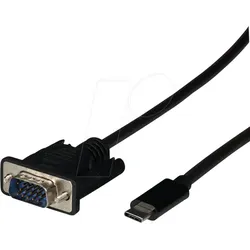 EFB EBUSBCVGAK2 - Adapterkabel USB C  > VGA, 1080p, 2,0 m