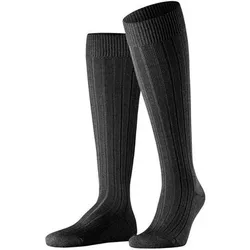 FALKE Herren Strümpfe He/Uni FALKE Teppich im Schuh KH, Größe 45-46 in Schwarz 3000