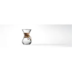Chemex Woodneck, Kaffeebereiter, Transparent