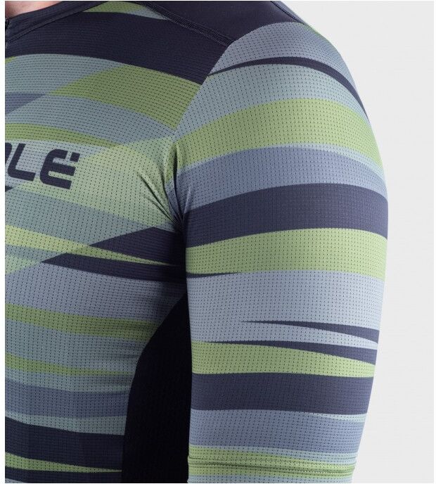 ALE' Maglia ciclismo  SOLID off-road  gravel PATHWAY verde