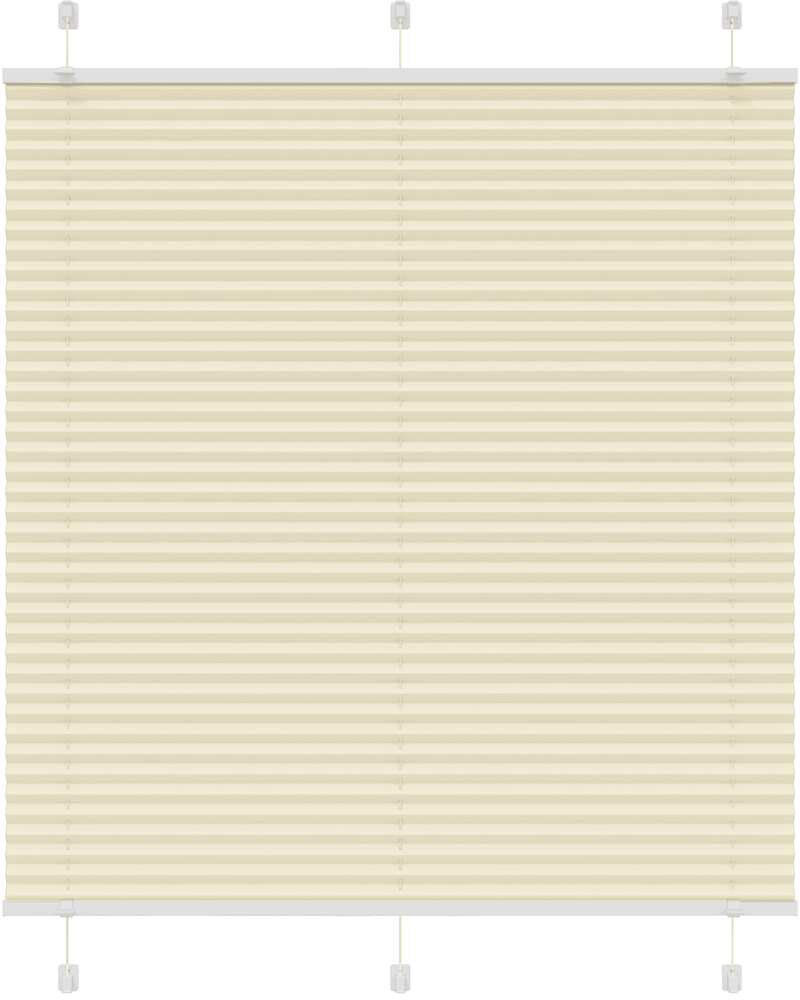 Metro Room Darkening Pleated shade Cream 120cmW x 150cmL