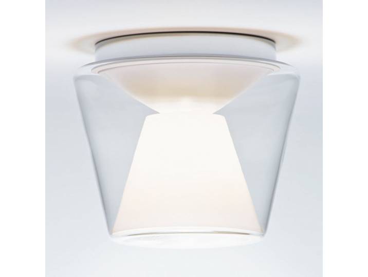 Annex LED Deckenleuchte L Clear/Opal - Serien Lighting - Wohnzimmer - Design - Glas - Einflammig