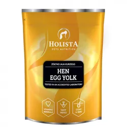 Holista Eigelbpulver 500g für Hund und Katze