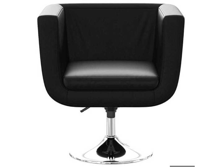 Elégance-Chic Chaise de bar - Noir - Similicuir - 44 x 46 cm (L x l) - Fauteuil salon/Chaise de sofa_001875477