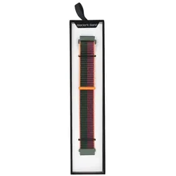 Neues Armband für die Smartwatch GlacierX Grip Strap Nylon Forest Plum Grün-Lila 22mm
