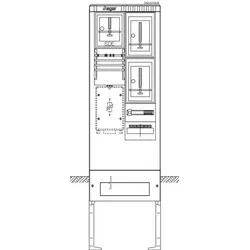 Hager ZAS205NM9 ZAS, universZ, 2ZP, 1SG, 3HZ, 4P