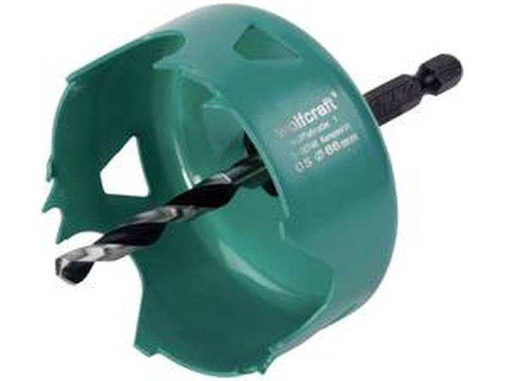 wolfcraft - Carbonstalen gatenzaag Ø 68 mm - 5968000
