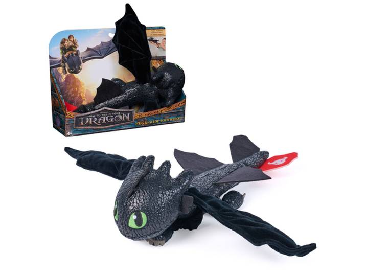 PELUCHE DELUXE KROKMOU 30 CM Dragons Movie