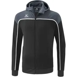 ERIMA Herren Kapuzensweat CHANGE training jacket with hood, Größe M in Schwarz Schwarz
