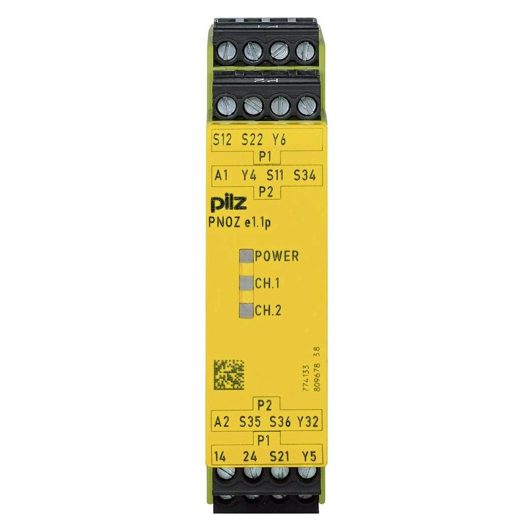Pilz Not-Aus-Schaltgerät PNOZ e1.1p 24VDC 2so (774133)