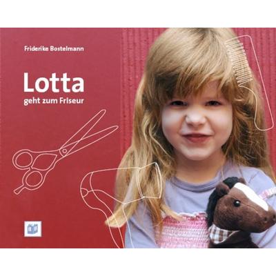 Lotta geht zum Friseur, Gebundene Ausgabe von Friderike Bostelmann, Bananenblau, 978-3-942334-26-6