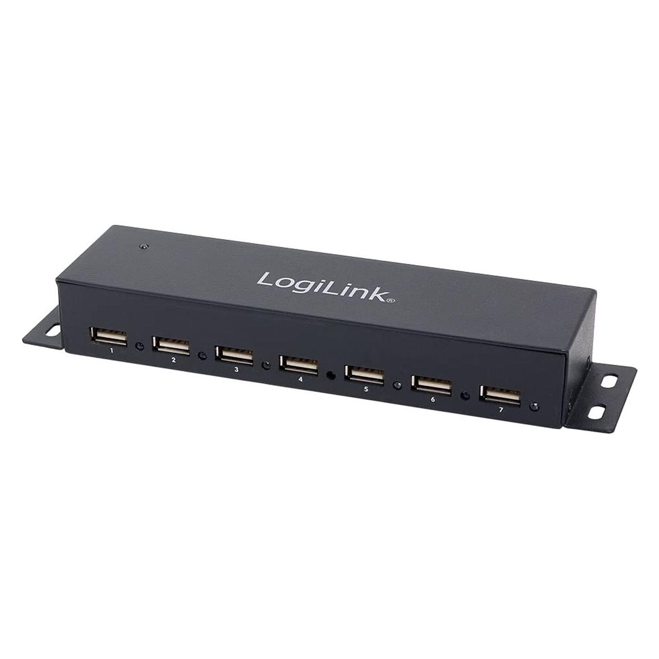 LogiLink UA0148 (USB-A, 7 Ports) (UA0148)