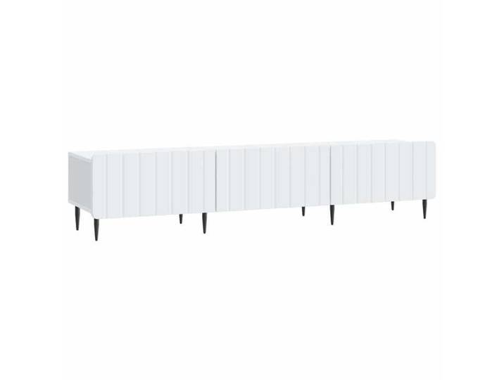 Meuble - Armoire TV - Blanc - Meuble TV Blanc 147x34 5x32 cm Bois d'ingénierie_38656
