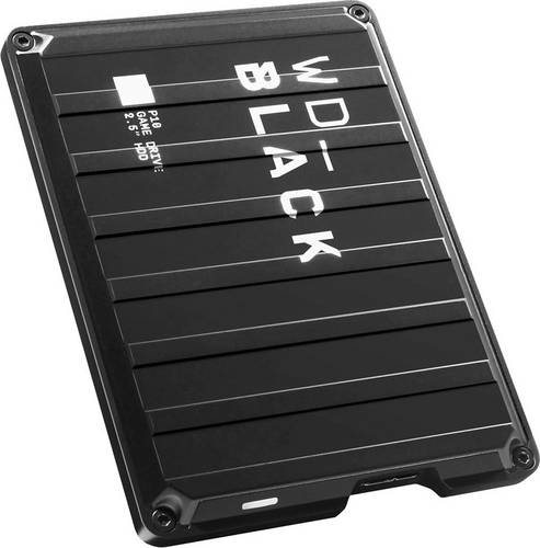 WD Black P10 Game Drive 4 TB Externe Festplatte 6.35 cm (2.5 Zoll) USB-A (USB 3.2 Gen 1) Schwarz WDBA3A0040BBK-WESN