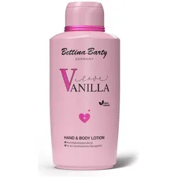 2x Bettina Barty, Bodylotion, Love Vanilla Hand & Body Lotion (Körperlotion, 500 ml)