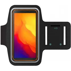 SmartFitness Blackview BV6300 Pro Handy Sport Armband, Smartphone Sportarmband, Schwarz