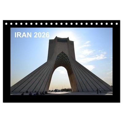 IRAN 2026 (Tischkalender 2026 DIN A5 quer), CALVENDO Monatskalender