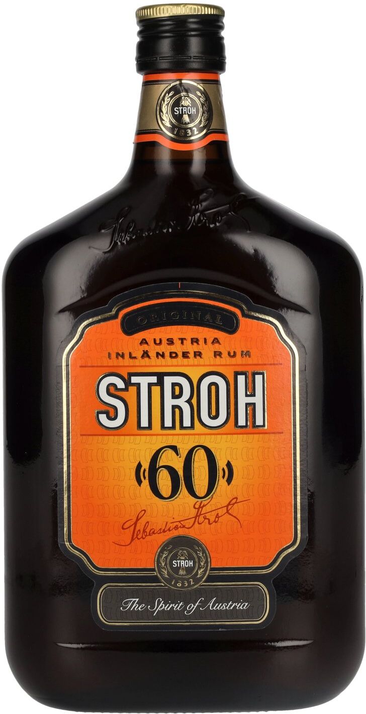 Stroh Rum Stroh 60 Original Austria Inländer Rum 60% Vol. 0,7l