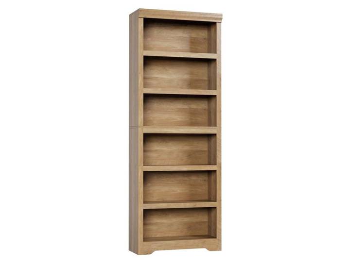 Bibliothèque à 6 niveaux - GARVEE - Étagère réglable - 60 cm - Chêne brun - Autoportante - Polyvalente - Compacte
