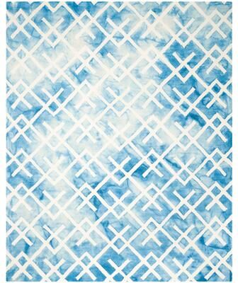 SAFAVIEH Handmade Dip Dye Pamella Watercolor Vintage Boho Wool Rug