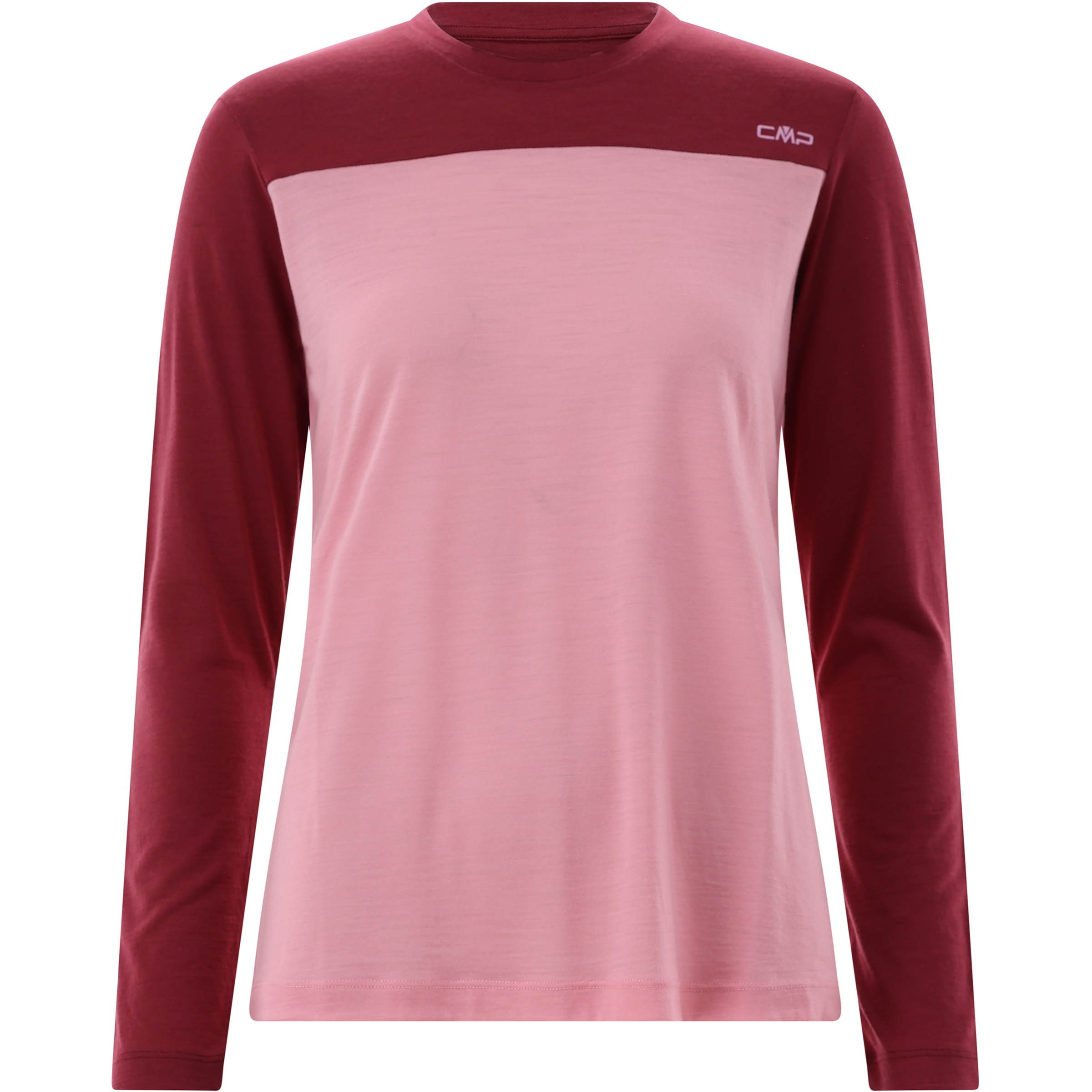 CMP Kildar Damen Longsleeves Merino rosa Größe 3XL Trekking Hautfreundlich Merinowolle