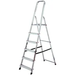 Krause Corda Alu-Leiter, 6 Stufen - 000736