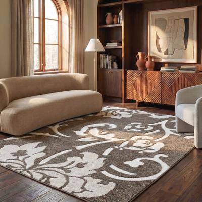 SAFAVIEH Florida Shag Hilde Floral 1.2-inch Thick Rug