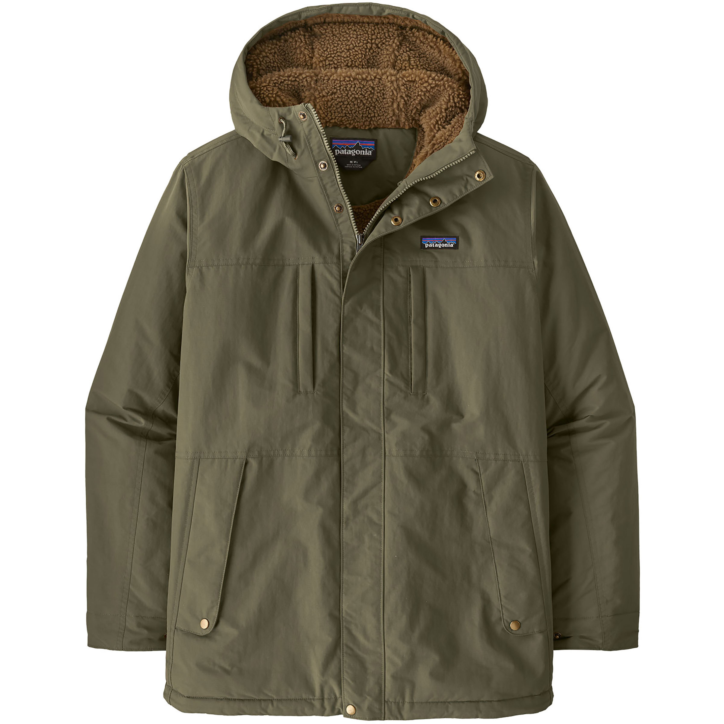 Patagonia Isthmus Parka Herren Winterjacke oliv Größe XS Lifestyle Wasserabweisend Wasserabweisend