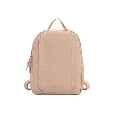 Rucksack TAMARIS "Rucksack TAS Kimi", Damen, Gr. B/H/T: 26cm x 31cm x 13cm, rosa (lightrose 646), Polyurethane, Rucksäcke Rucksack