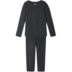 Reima, Unisex, Funktionsshirt, Unterwäsche Set Lani Black (110), Schwarz, 110