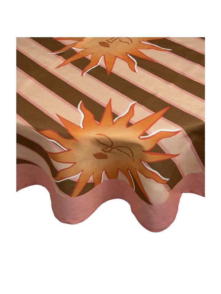 Kersten Tischdecke ''Sun'' in Bunt - Ø 140 cm - onesize