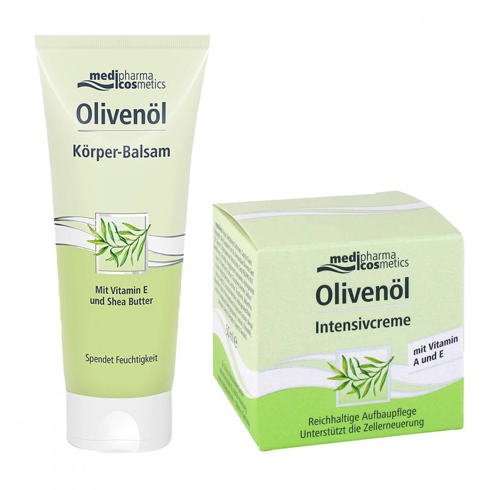 Dr. Theiss Naturwaren GmbH Olivenöl Intensivcreme + Olivenöl Körperbalsam 08101267