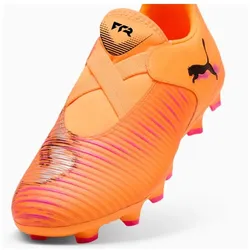 Puma, Jungen, Fussballschuhe, Schuhe für zukünftige Spiele (35.5), Schwarz, Rot