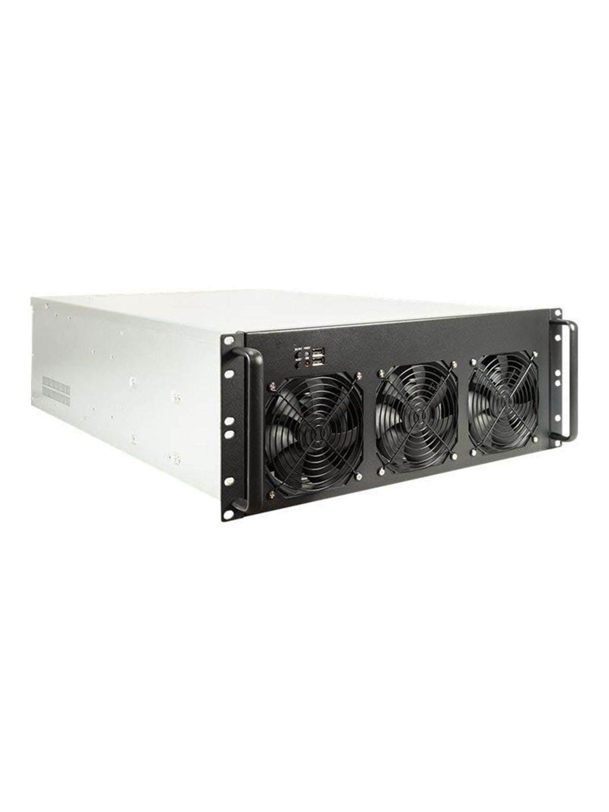 Inter-Tech 4F28 Mining - Gehäuse - Server (Rack) - Schwarz