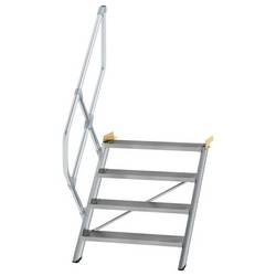 MUNK Günzburger Steigtechnik 600264 Aluminium, Stahl verzinkt Treppe 21 kg