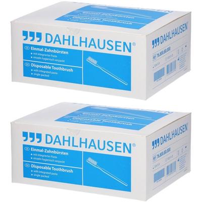Einmal Zahnbürste m.Paste 2x 2x100 St