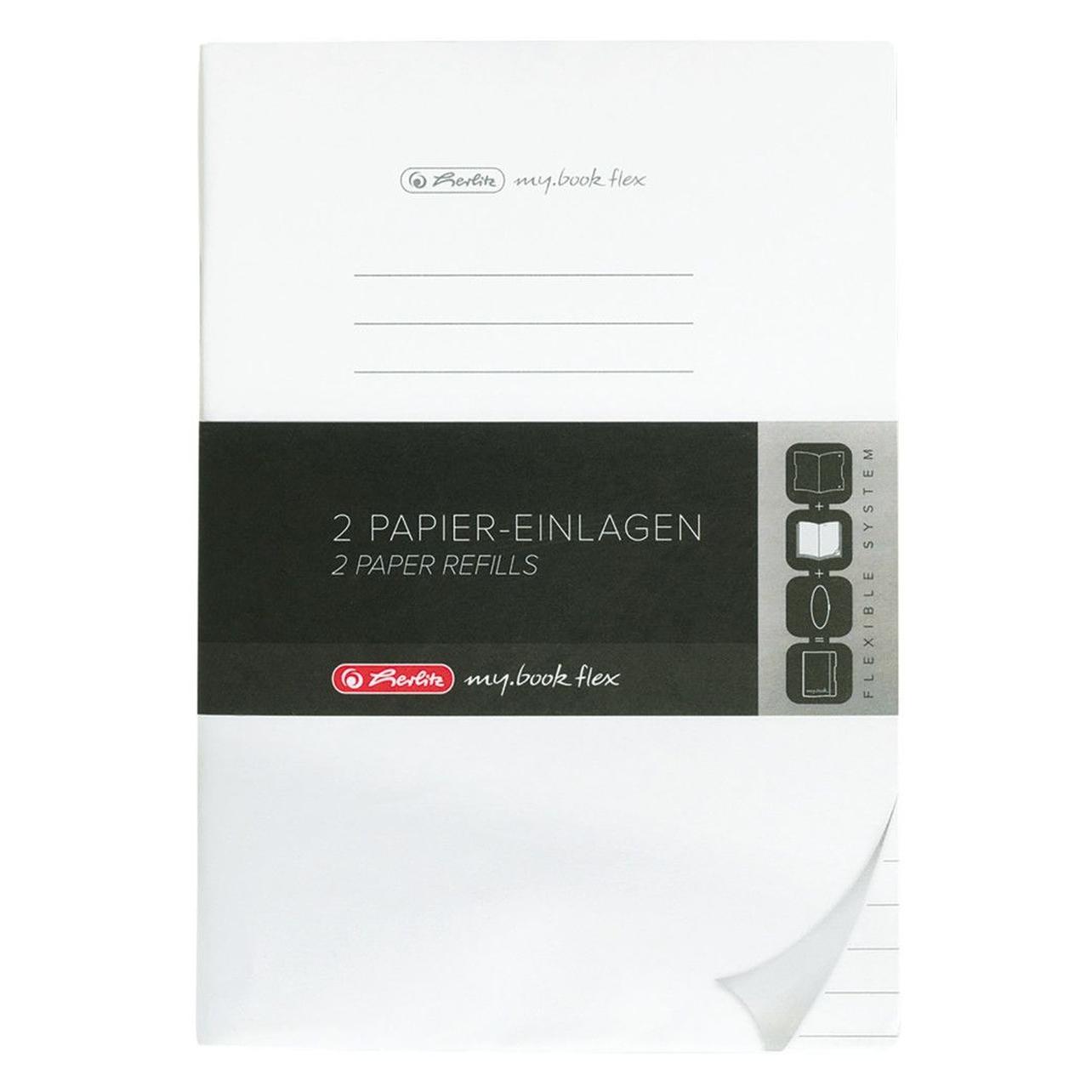 Herlitz Ersatzeinlagen 'my.book flex' (A5, Liniert) (50034123)