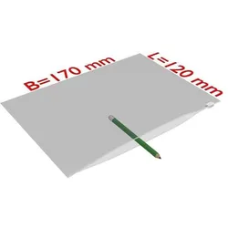 Transpak, Verpackungsmaterial, Gleitverschlussbeutel Masse 170x120mm Stärke 60μ PE transparent (1000 Stk.)