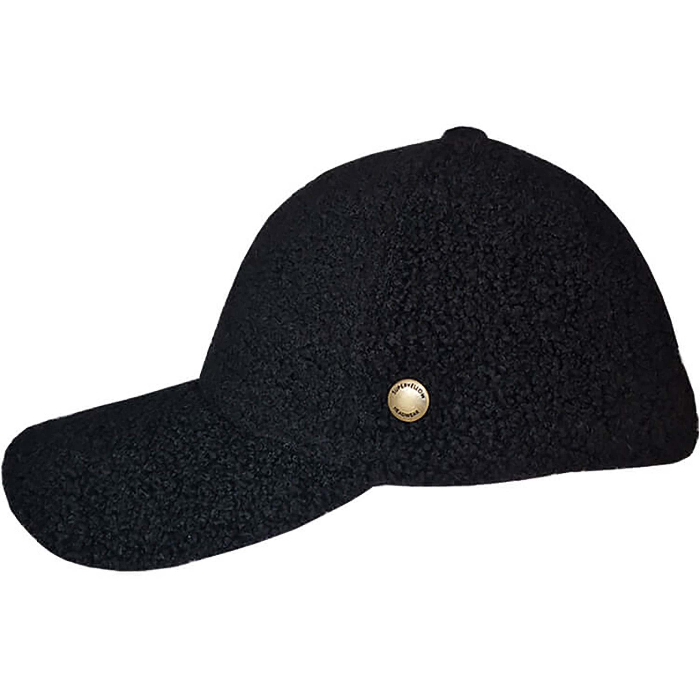 Superyellow Teddy Cap Basecaps schwarz Lifestyle Atmungsaktiv
