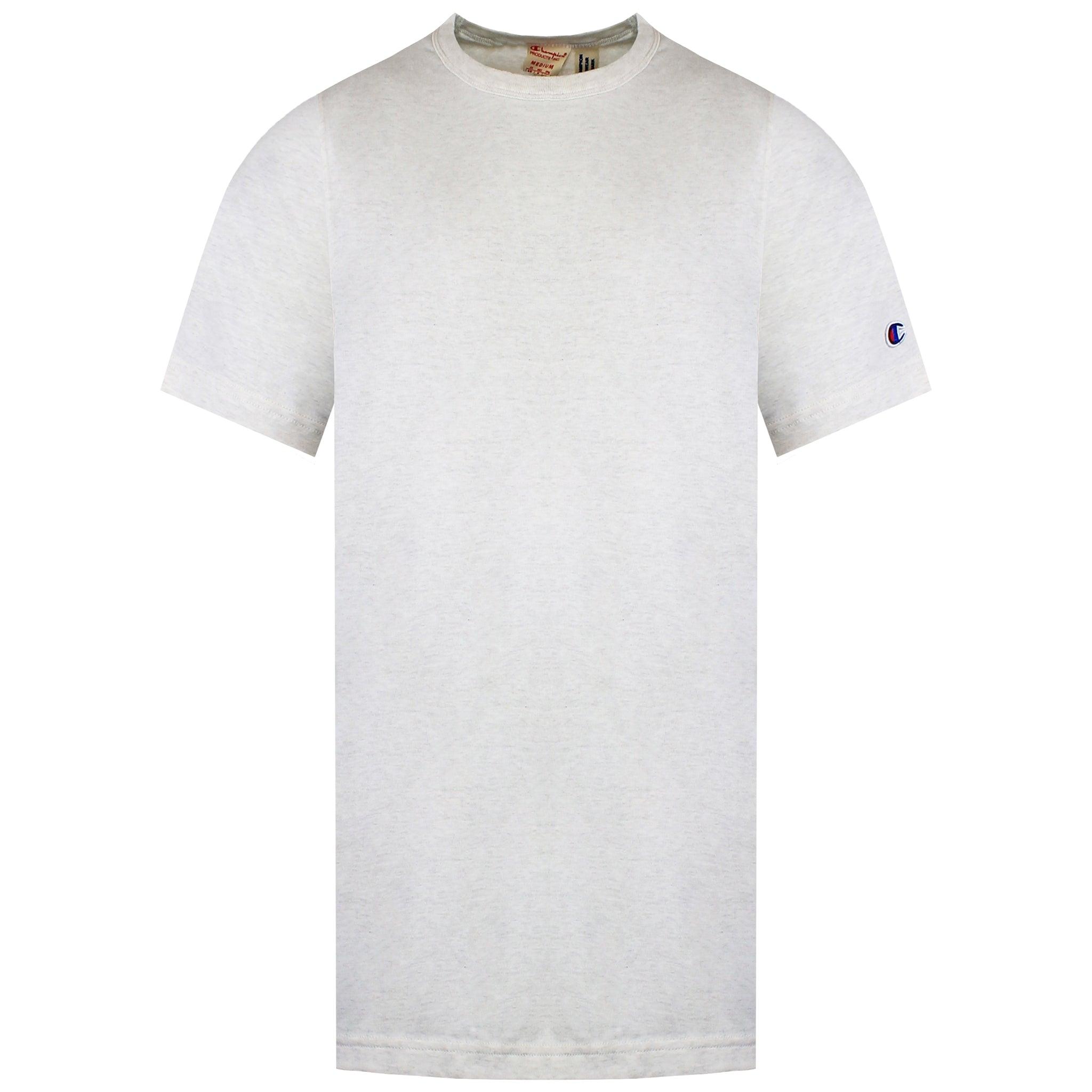 Champion Unifarben Herren Off-White T-Shirt