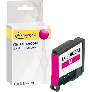 kompatibel für Brother LC-1000M magenta Druckerpatrone