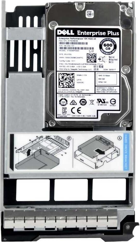 Dell 600 GB SAS Harde Schijf 2,5 inch 10000 RPM