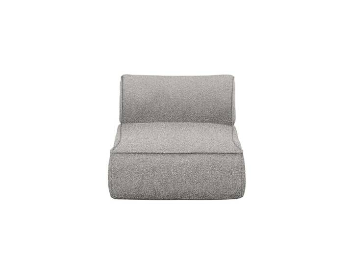 blomus Lounger Chair -STAY- Farbe Earth Bouclé Aus Kunstfaser und Kunststoff; Wasserabweisend und alltagstauglich; Maße 93 x 73 x 63 cm