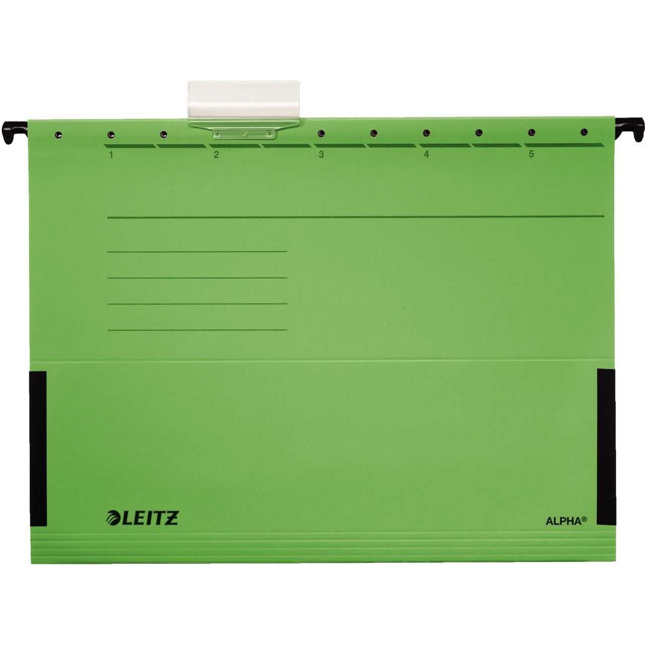 LEITZ 5 Hängetaschen ALPHA 1986 grün