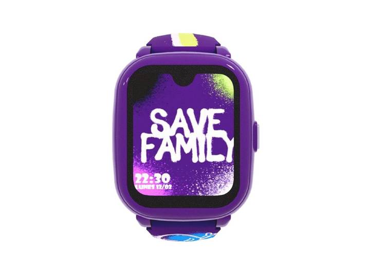 SaveFamily Iconic Plus 2 Kinderuhr mit GPS & Anruffunktion Smartwatch, 4G
