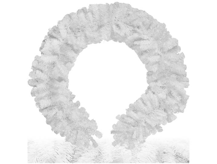 Weihnachtsgirlande naturgetreu 2,7m - weiss