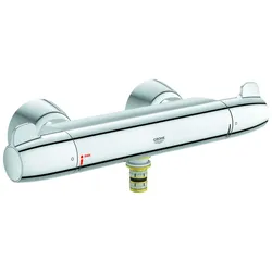 Grohe THM-WT-Batterie Grohtherm Special 34666 mit verdeckten S-Anschlüssen chrom, 34666000 34666000